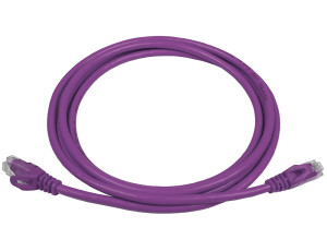 PowerPRO Purple Cat.5e U/UTP Patch Cord - PVC